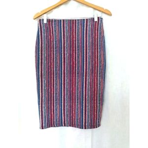 Zara striped skirt